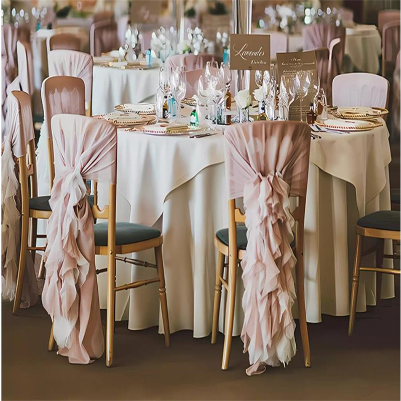 Bamboo Chair decorations Chiav - đánh giá và giá Chair Sash Organza