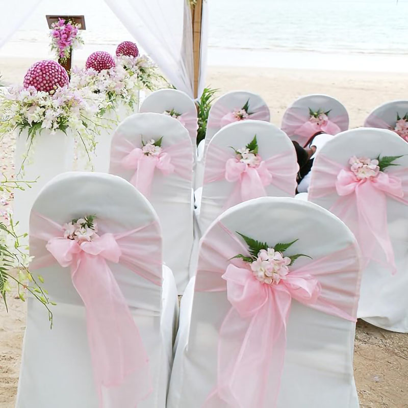 Organza Chair Sashes Bows 100/ - đánh giá và giá Chair Sash Organza