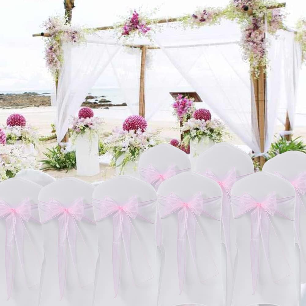 Organza Chair Sashes Bows 100/ - đánh giá và giá Chair Sash Organza