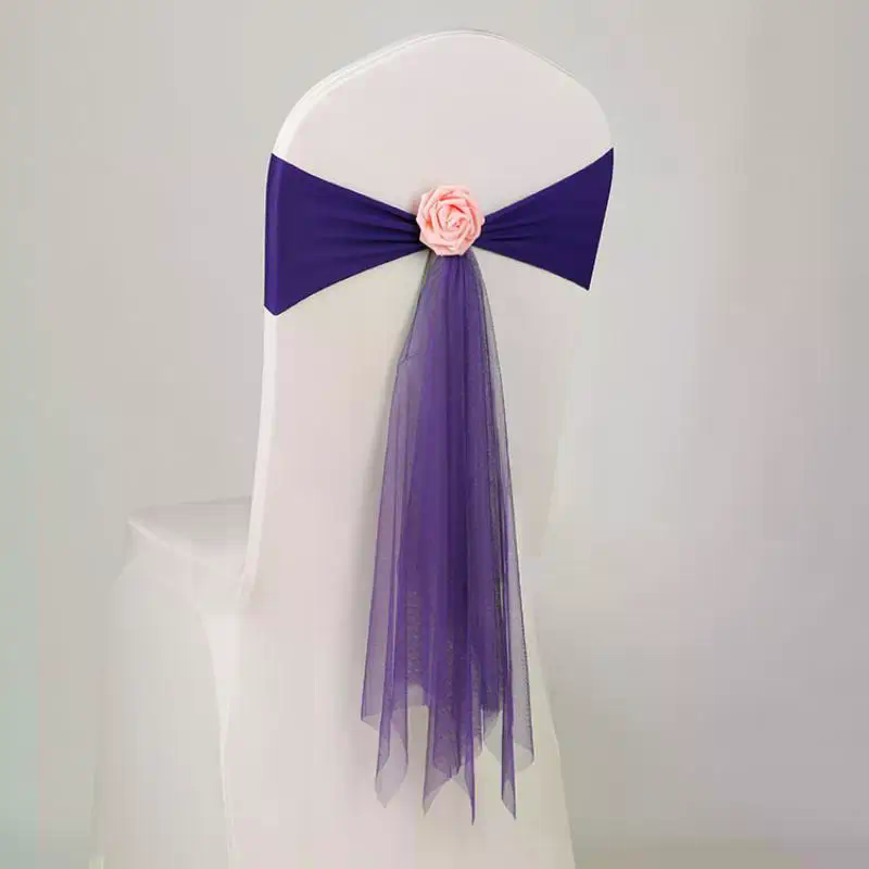 Organza Chair Sashes Flower Sp - đánh giá và giá Chair Sash Organza