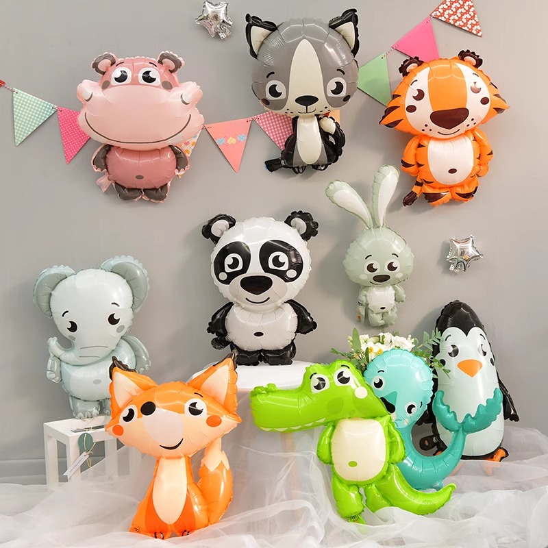 Q-version Animal Foil Balloons - đánh giá và giá Wedding Zoo