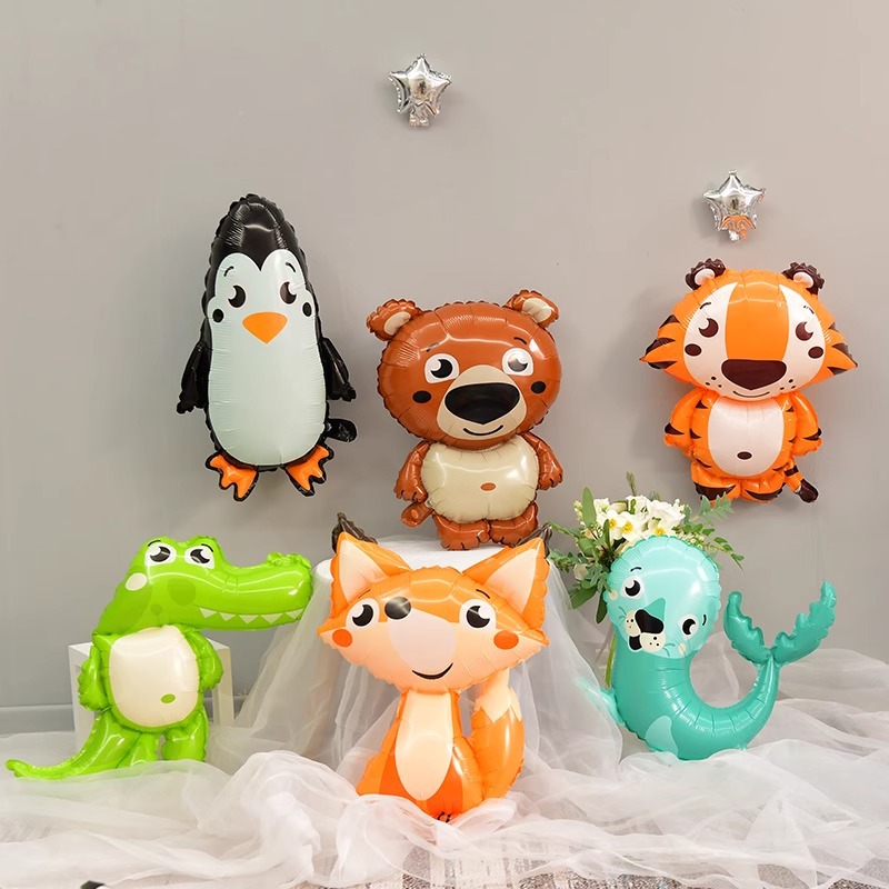 Q-version Animal Foil Balloons - đánh giá và giá Wedding Zoo