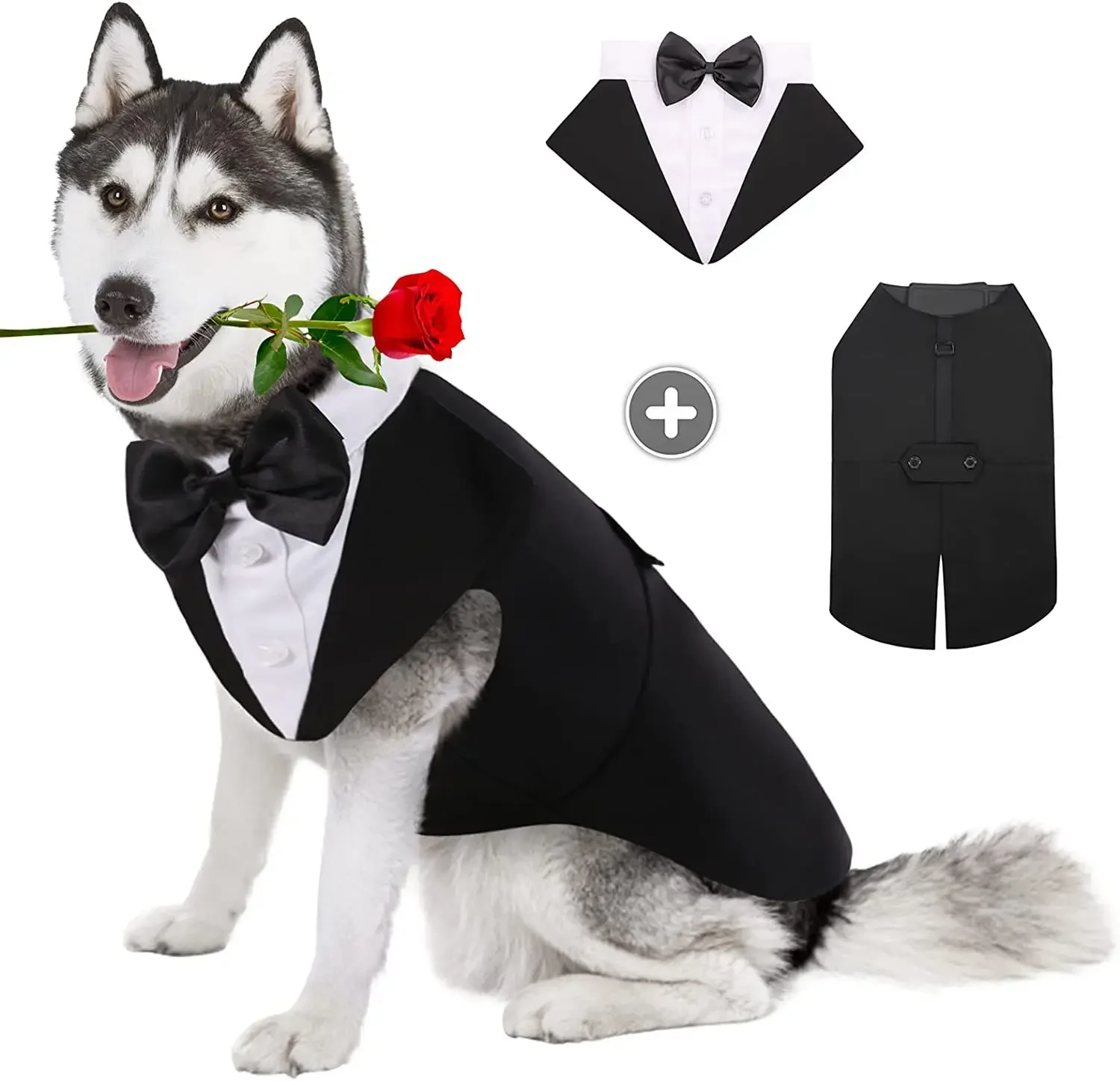 Pet Dog Clothes Wedding Shirt  - đánh giá và giá Suitsupply Wedding Tuxedo