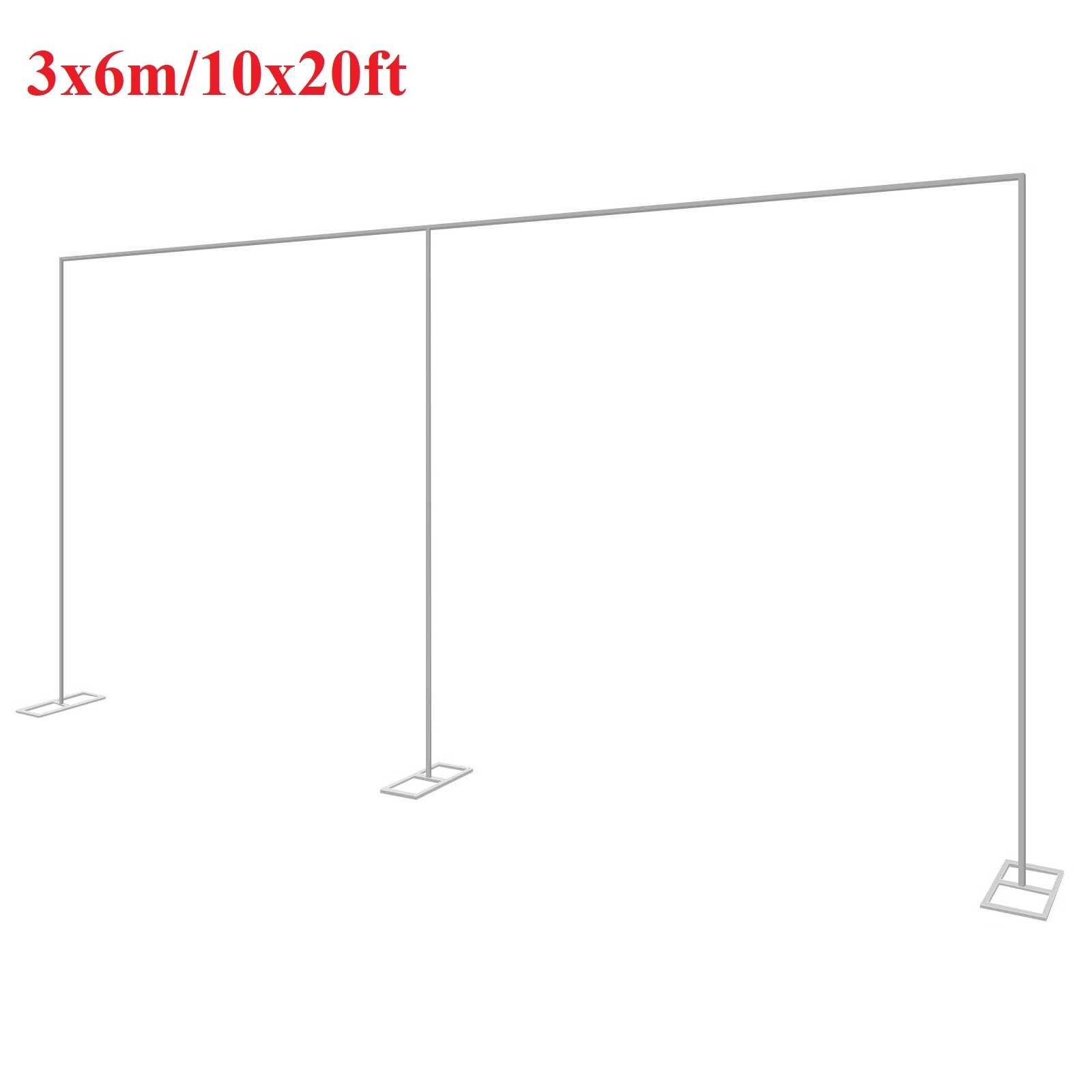 3x6m/10x20ft Metal Wedding Arc - đánh giá và giá Wedding Backdrop Curtain