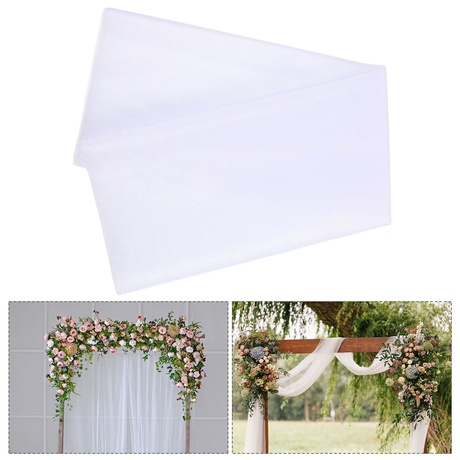 1Set Wedding Arch Drapes Organ - đánh giá và giá Wedding Backdrop Curtain